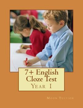 Paperback 7+ English Cloze Test Book