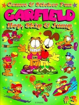 Paperback Garfield Hop, Skip & Jump (Garfield Games & Sticker Fun, #3) Book