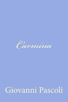 Paperback Carmina [Italian] Book