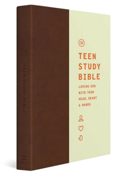 Imitation Leather ESV Teen Study Bible (Trutone, Burnt Sienna) Book