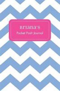 Paperback Briana's Pocket Posh Journal, Chevron Book