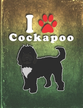 Cockapoo: Dog Journal Notebook for Puppy Owner  Gratitude Kids Journal Write & Draw Children Diary