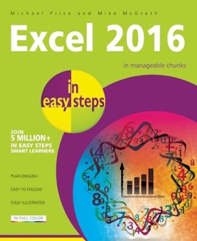 Paperback Excel 2016: In Easy Steps Book