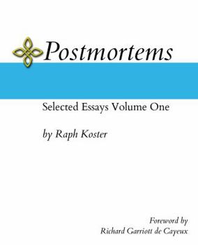 Paperback Postmortems: Selected Essays Volume One Book