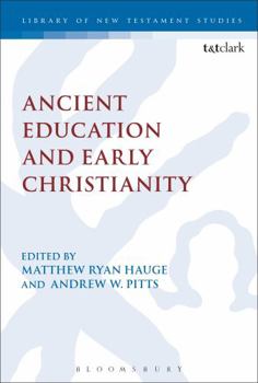 Hardcover Ancient Education and Early Christianity Book