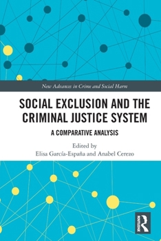 Paperback Social Exclusion and the Criminal Justice System: A Comparative Analysis Book