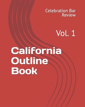 Paperback California Outline Book: Vol. 1 Book