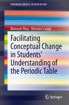 Paperback Facilitating Conceptual Change in Students' Understanding of the Periodic Table Book