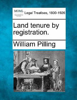 Paperback Land Tenure by Registration. Book
