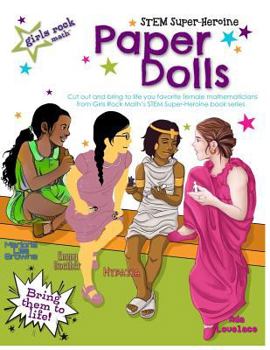Paperback STEM Super-Heroines Paper Dolls Book