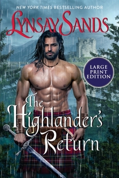 Paperback The Highlander's Return [Large Print] Book