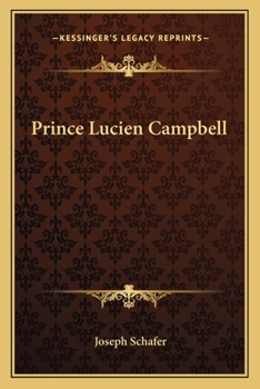 Paperback Prince Lucien Campbell Book