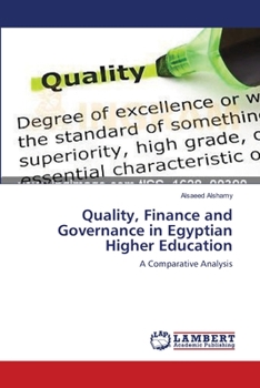 Paperback Quality, Finance and Governance in Egyptian Higher Education Book