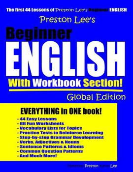 Paperback Preston Lee's Beginner English With Workbook Section Global Edition Book