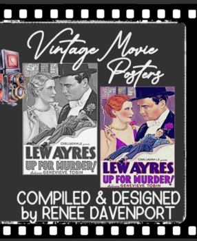 Paperback Vintage Movie Posters : Grayscale Adult Coloring Book