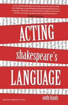 Paperback Acting Shakespeare's Language Book