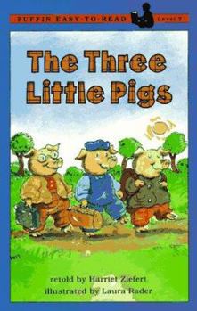 Paperback The Three Little Pigs: Level 2 (Easy-to-Read, Puffin) Book
