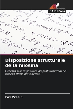 Paperback Disposizione strutturale della miosina [Italian] Book