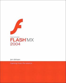 Paperback Macromedia Flash MX 2004: Training from the Source Book