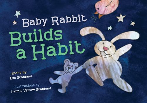 Hardcover Behavior Shift Baby Rabbit Builds a habit (Baby Animal Habits) Book