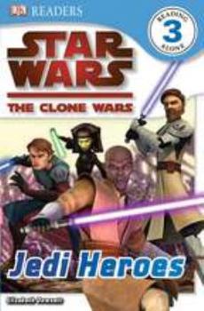 Paperback DK Readers L3: Star Wars: The Clone Wars: Jedi Heroes Book