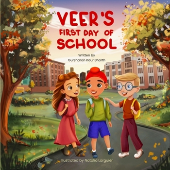 Paperback Veer's First Day of School Book