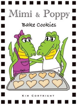 Hardcover Mimi & Poppy Bake Cookies [Large Print] Book