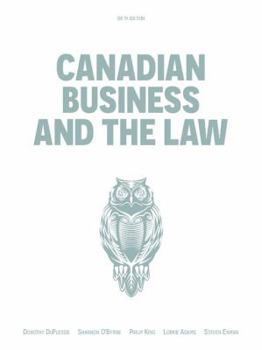 Hardcover Canadian Business And The Law Book