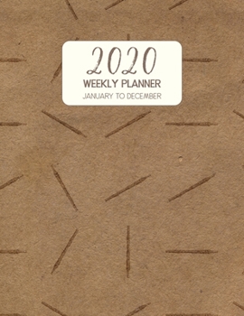 2020 Weekly Planner January to December: Dated Diary With To Do Notes & Inspirational Quotes - Flageolet (Vintage Music Calendar Planners)
