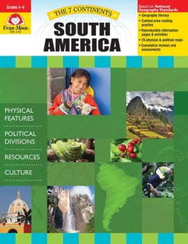Paperback 7 Continents: South America, Grade 4 - 6 Teacher Resource Book