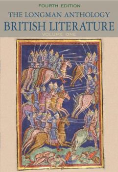 Paperback Longman Anthology of British Literature, The, Volume 1 Book