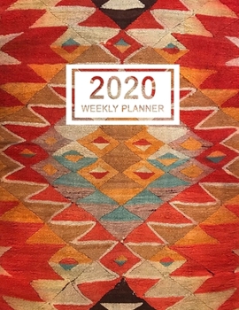 2020 Weekly Planner: January 2020 to December 2020 Planner with One Year Daily Agenda Calendar, 12 Month Separe Organizer with Inspirational Quotes, Holidays, Notes & Vision Board