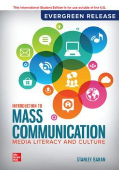 Paperback Introduction to Mass Communication: 2024 Release ISE Book