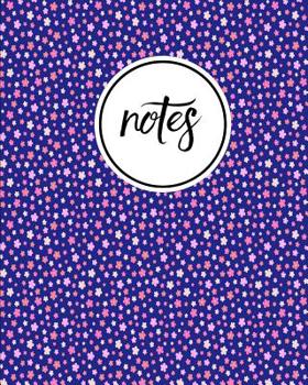 Paperback Notes: Daisy Flower Purple Pink - Cute Writing Notebook For School, Home & Office - [Classic] Book