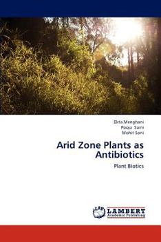 Paperback Arid Zone Plants as Antibiotics Book