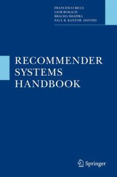 Hardcover Recommender Systems Handbook Book