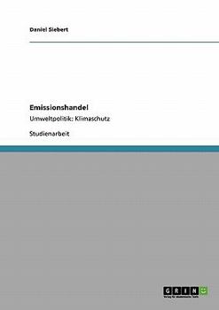 Paperback Emissionshandel: Umweltpolitik: Klimaschutz [German] Book