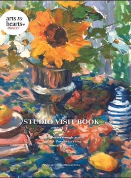 Hardcover Studio Visit Book Vol 1: A Visual Journey through Creative Spaces & Processes of Rising Women in the Arts. Book