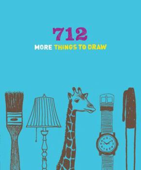 Paperback 712 More Things to Draw Book
