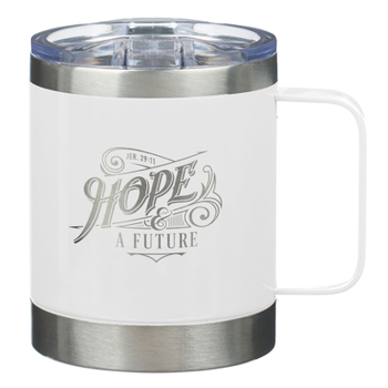 Misc. Stainless Steel Mug Hope & a Future Jeremiah 29:11 Book
