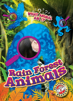 Library Binding Rain Forest Animals Book
