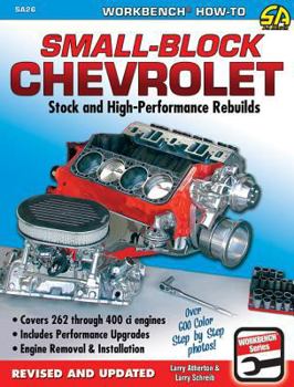 Paperback Small-Block Chevrolet: Stock and High-Performance Rebuilds Book