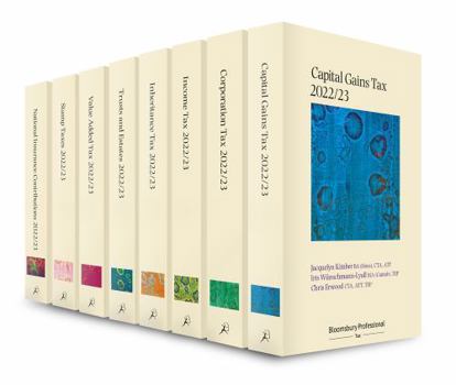 Paperback TAX ANNUALS 2022/23: EXTENDED SET Book