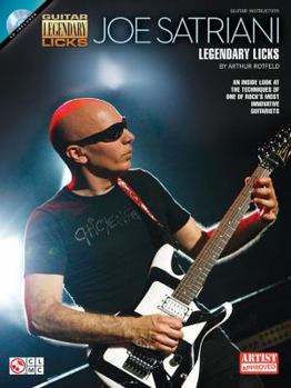 Paperback Joe Satriani: Legendary Licks [With CD (Audio)] Book