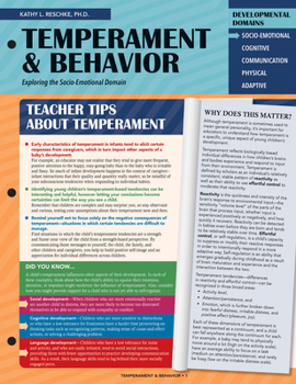 Temperament & Behavior: Exploring the Socio-Emotional Domain