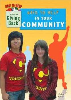 Library Binding Ways to Help in Your Community Book