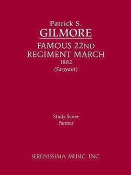 Paperback Famous 22nd Regiment March: Study Score Book