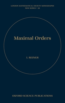 Hardcover Maximal Orders Book