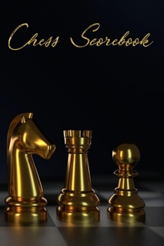 Paperback Chess Scorebook: Chess Scorebook & Notation Pad Book