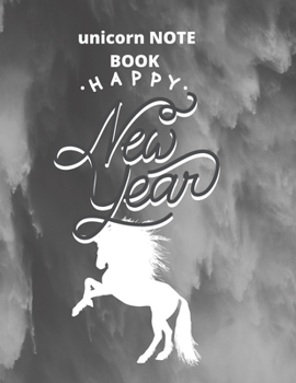 notebook gift  unicorn:happy new year: Unicorn Journal and notebook gift : Journal and Notebook for Girls - Composition Size (8.5"x11") With Lined and ... for Journal, Doodling, Sketching and Notes